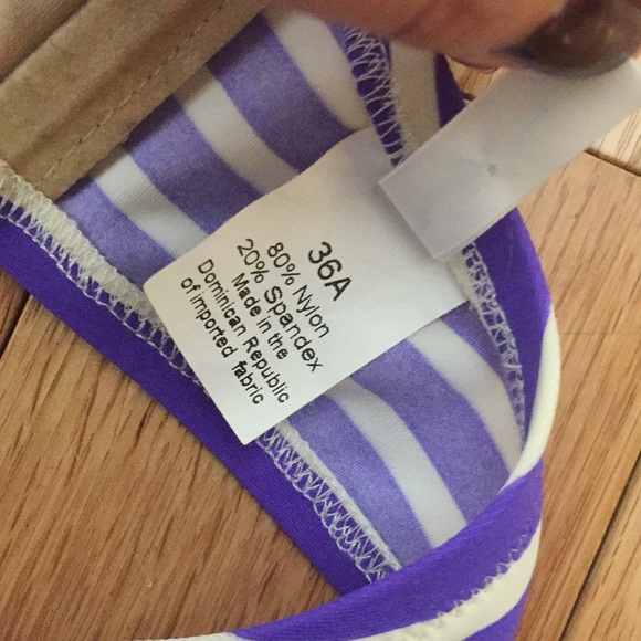 J crew bikini top - skinny striped - Picture 6 of 7